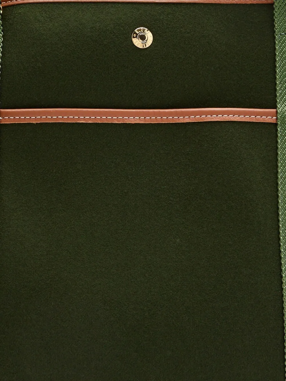 Rue De Verneuil Travers&eacute;e shopper met lintbandje - Groen