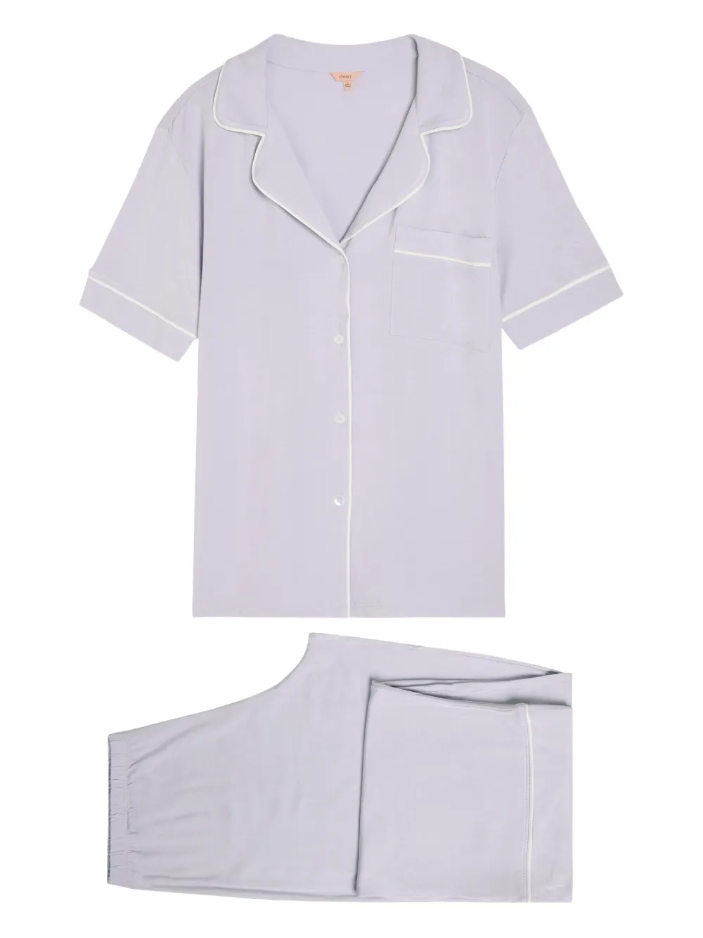 Eberjey Gisele pocket piped nightwear - Violett
