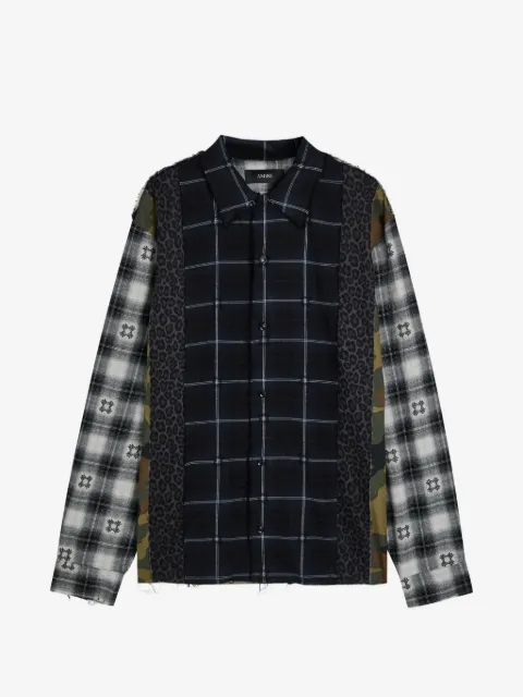AMIRI camisa con cuadros estampados
