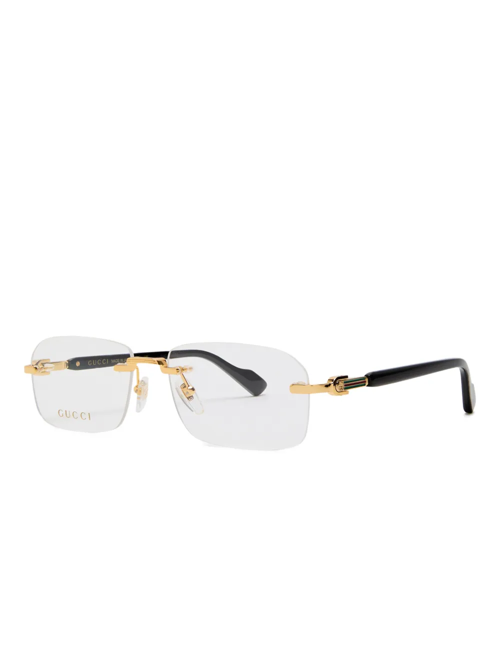 Gucci rimless glasses - Gold