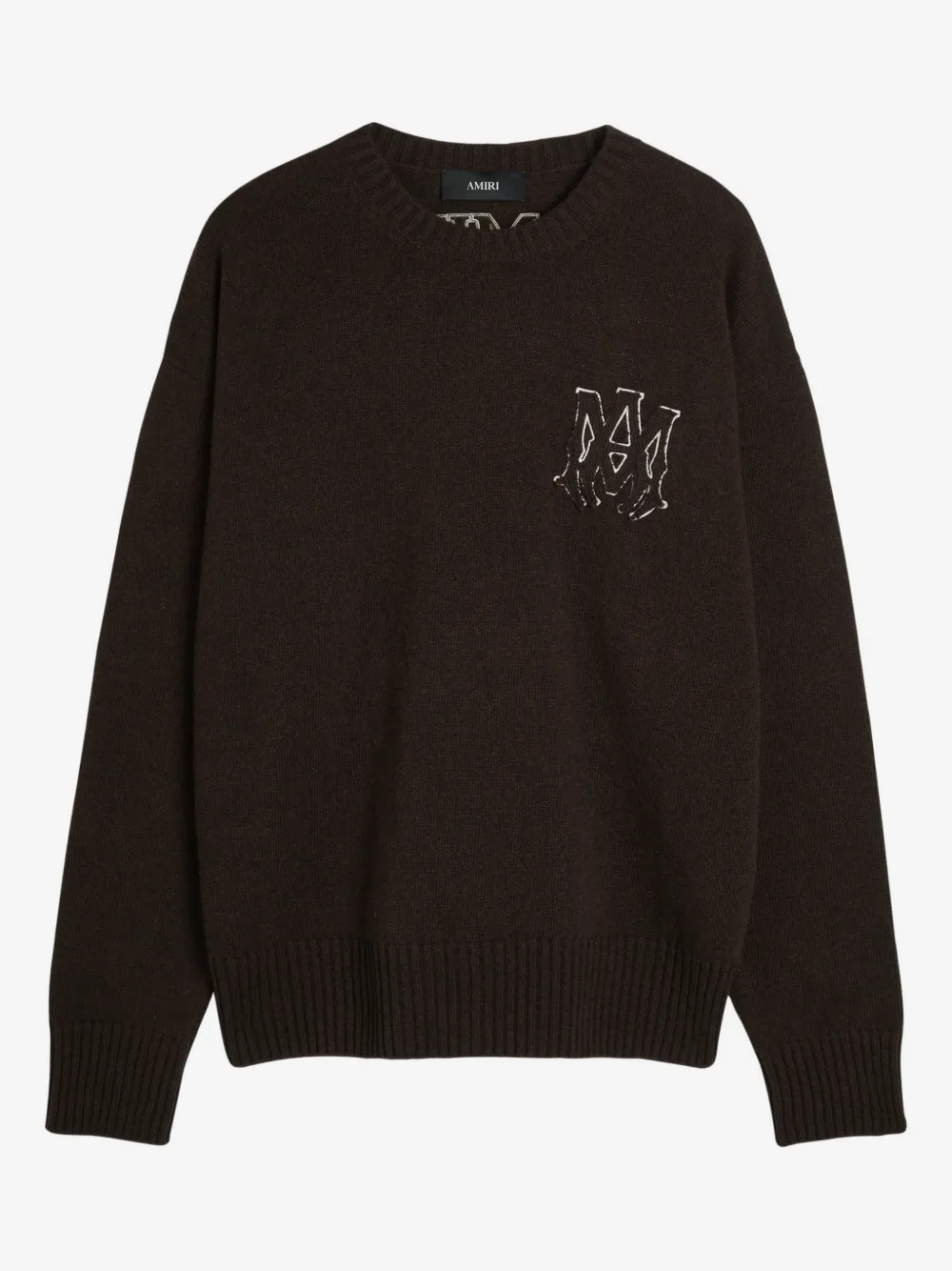 AMIRI pull à logo appliqué | marron | Image 1