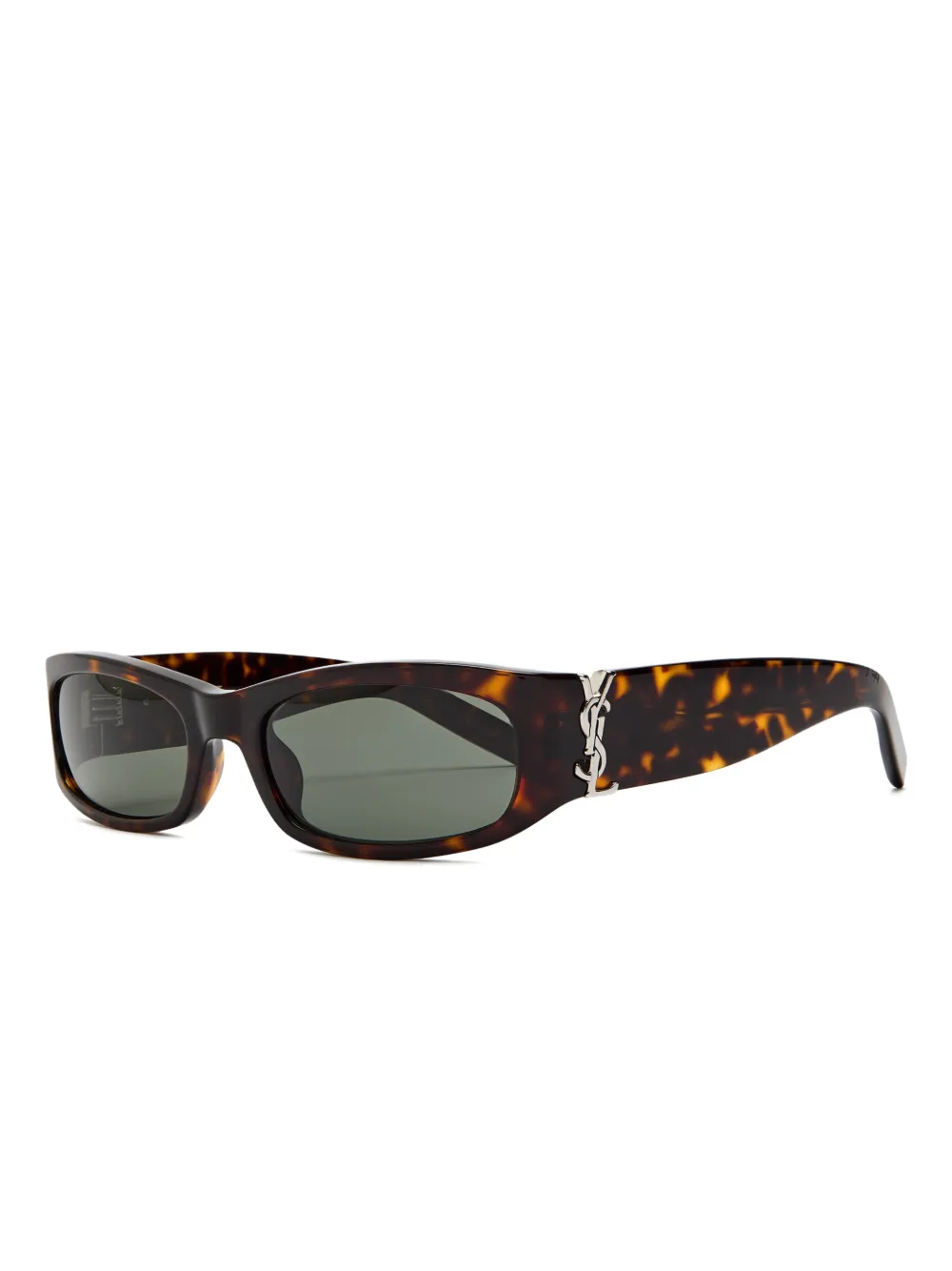 Saint Laurent SL M140 Havana logo sunglasses - Braun