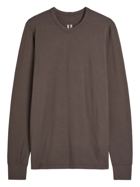 Rick Owens V-neck long-sleeve T-shirt