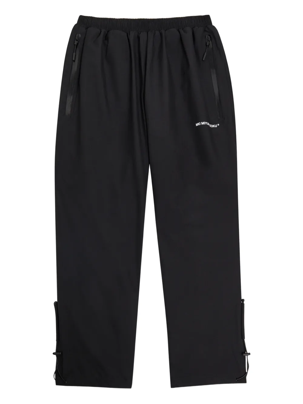 MKI Miyuki Zoku Pantaloni sportivi V3 con zip - Nero