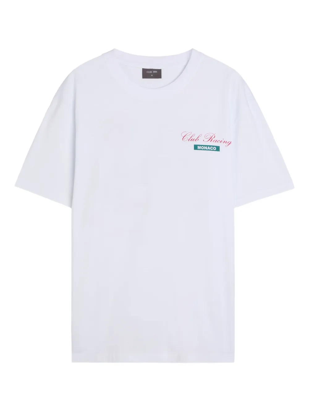 CLUB 1984 T-shirt con logo - Bianco