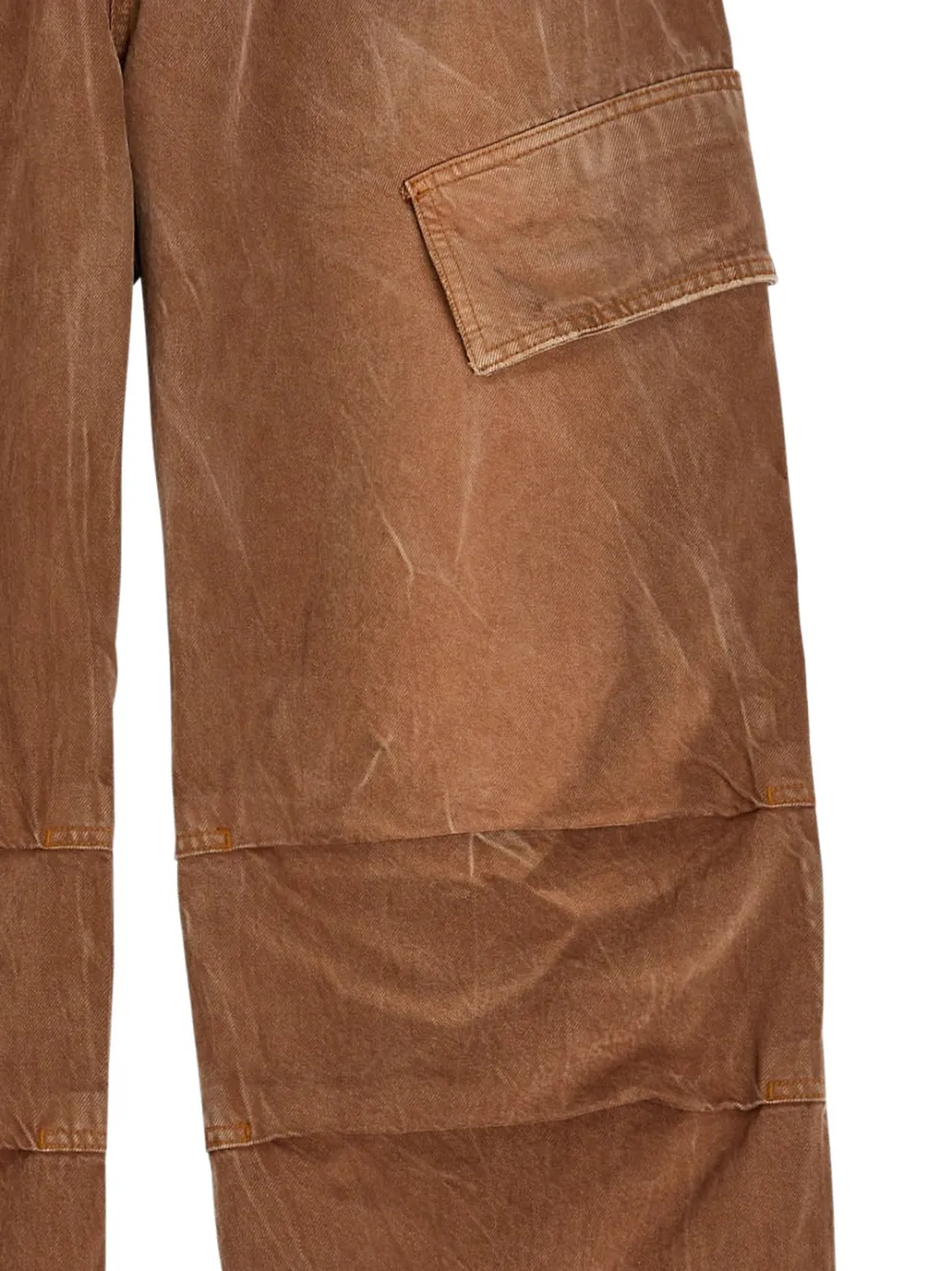 Nahmias Plooibroek met cargo zak - Bruin