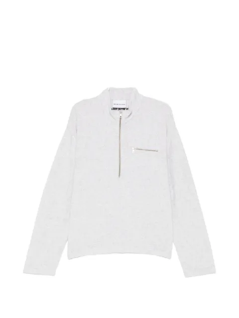 MKI Miyuki Zoku MKI towelling half-zip sweatshirt