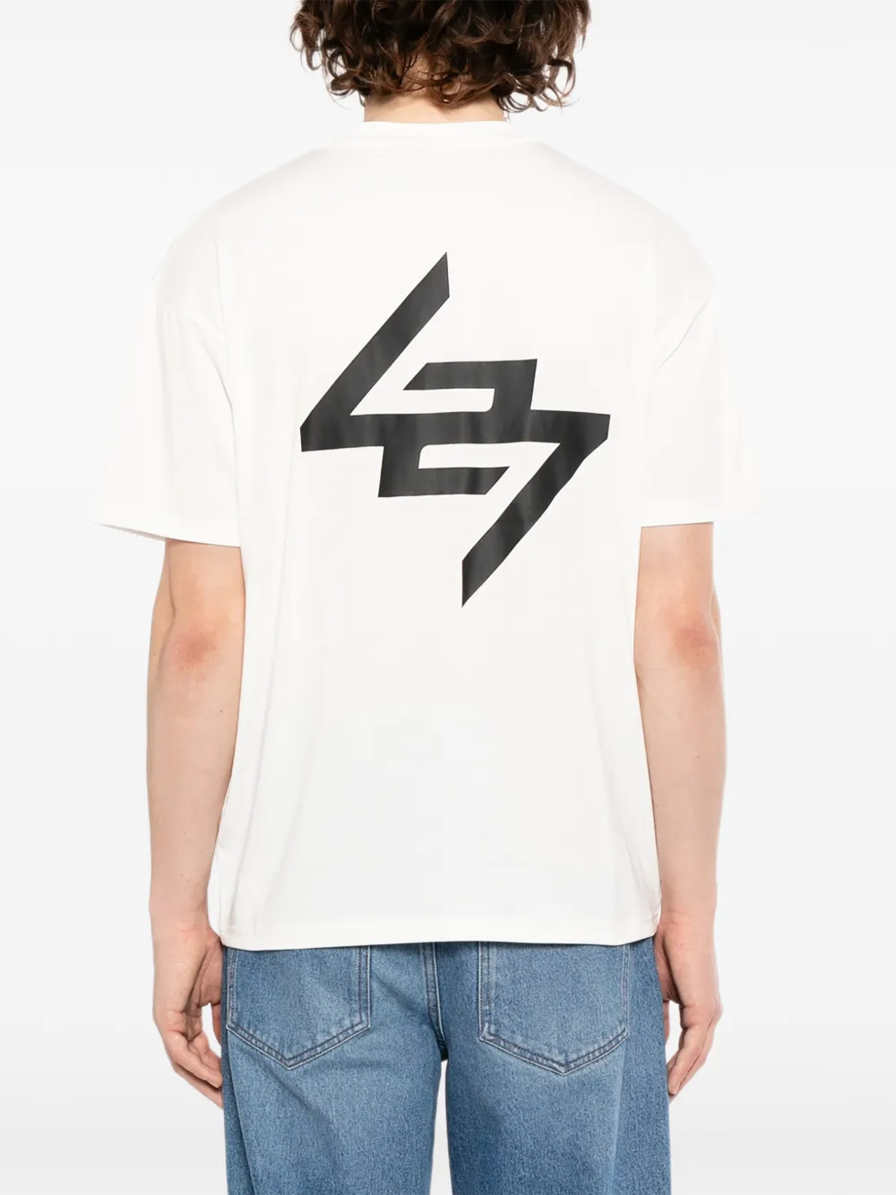 REPRESENT 247 T-shirt met ronde hals Wit
