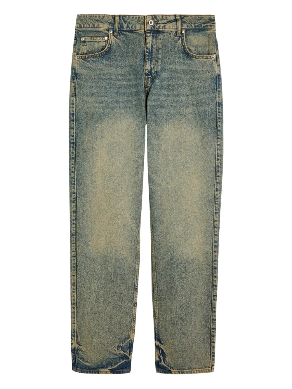 Represent R2 straight-leg jeans - Blau