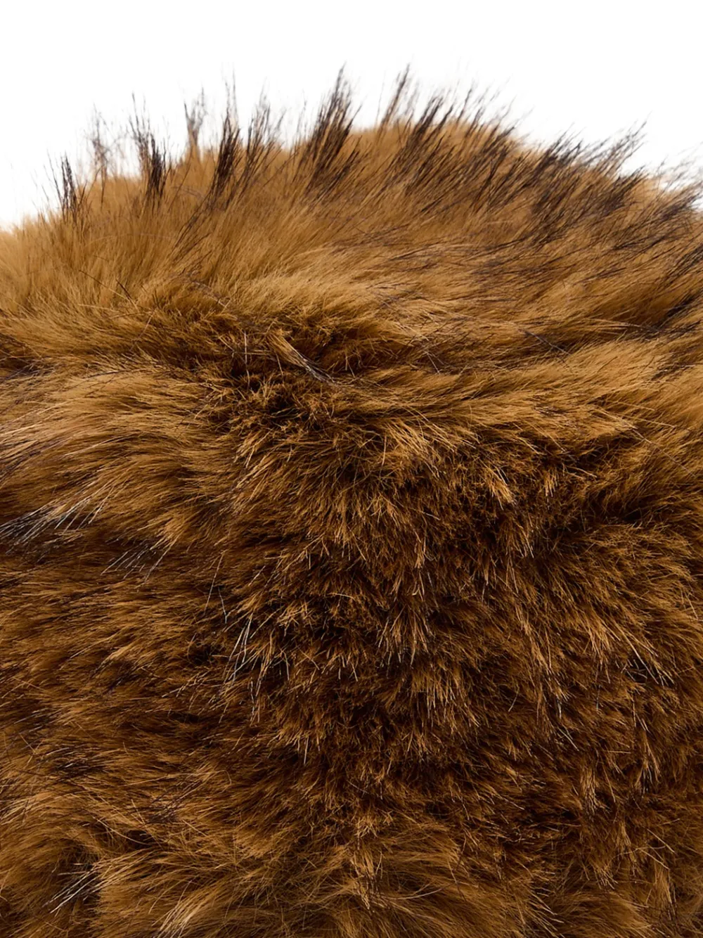 Lack Of Color Babushka hoed van imitatiebont - Bruin