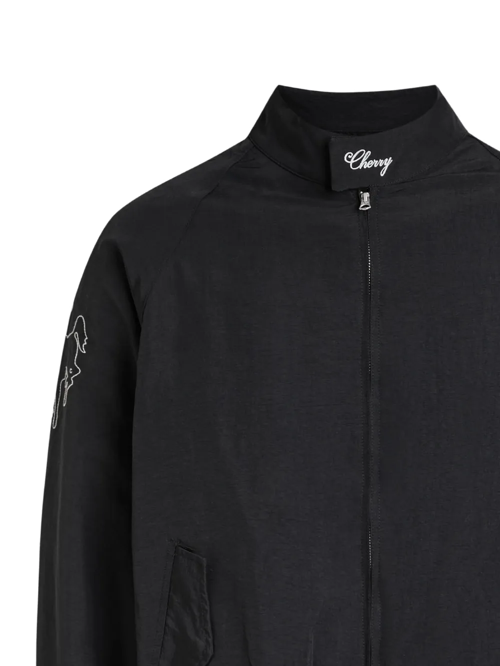 Cherry LA graphic-embroidered zip bomber jacket | Bomber Jackets | Image 2