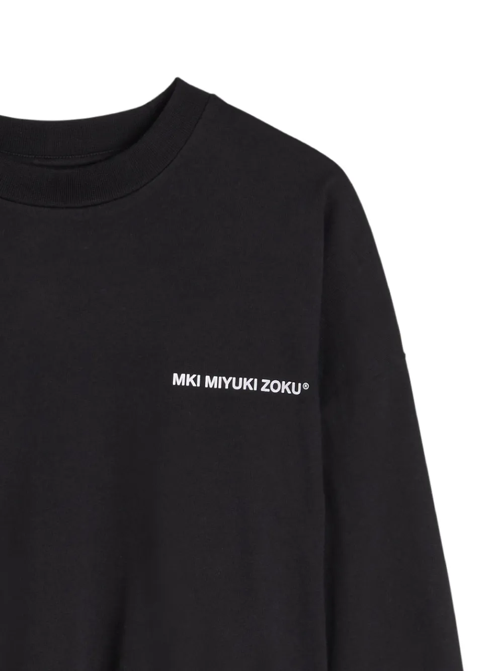 MKI Miyuki Zoku T-shirt met lange mouwen - Zwart