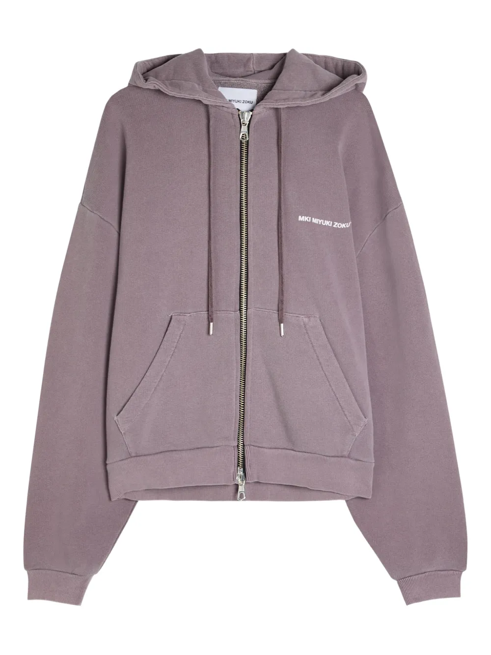 MKI Miyuki Zoku Felpa con cappuccio e zip - Viola