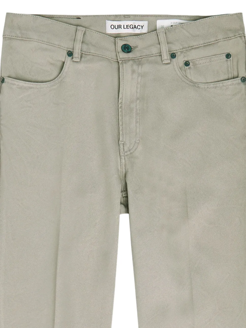 OUR LEGACY Straight jeans - Beige