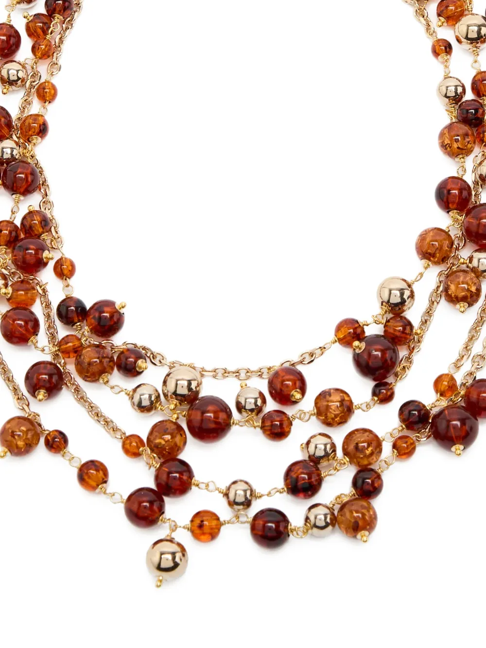 Rosantica Halsketting met kralen - Goud