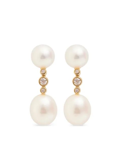 RAGBAG STUDIO pearl-embellished earrings