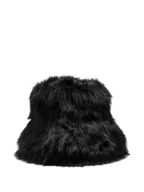 Lack Of Color faux-fur bucket hat