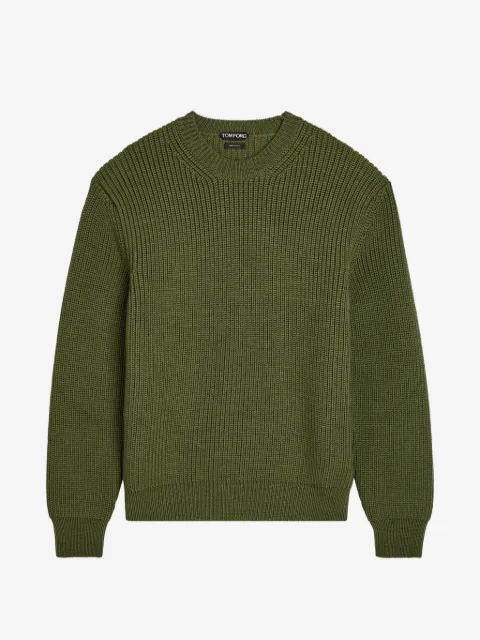 TOM FORD ribbed-knit crew-neck sweater