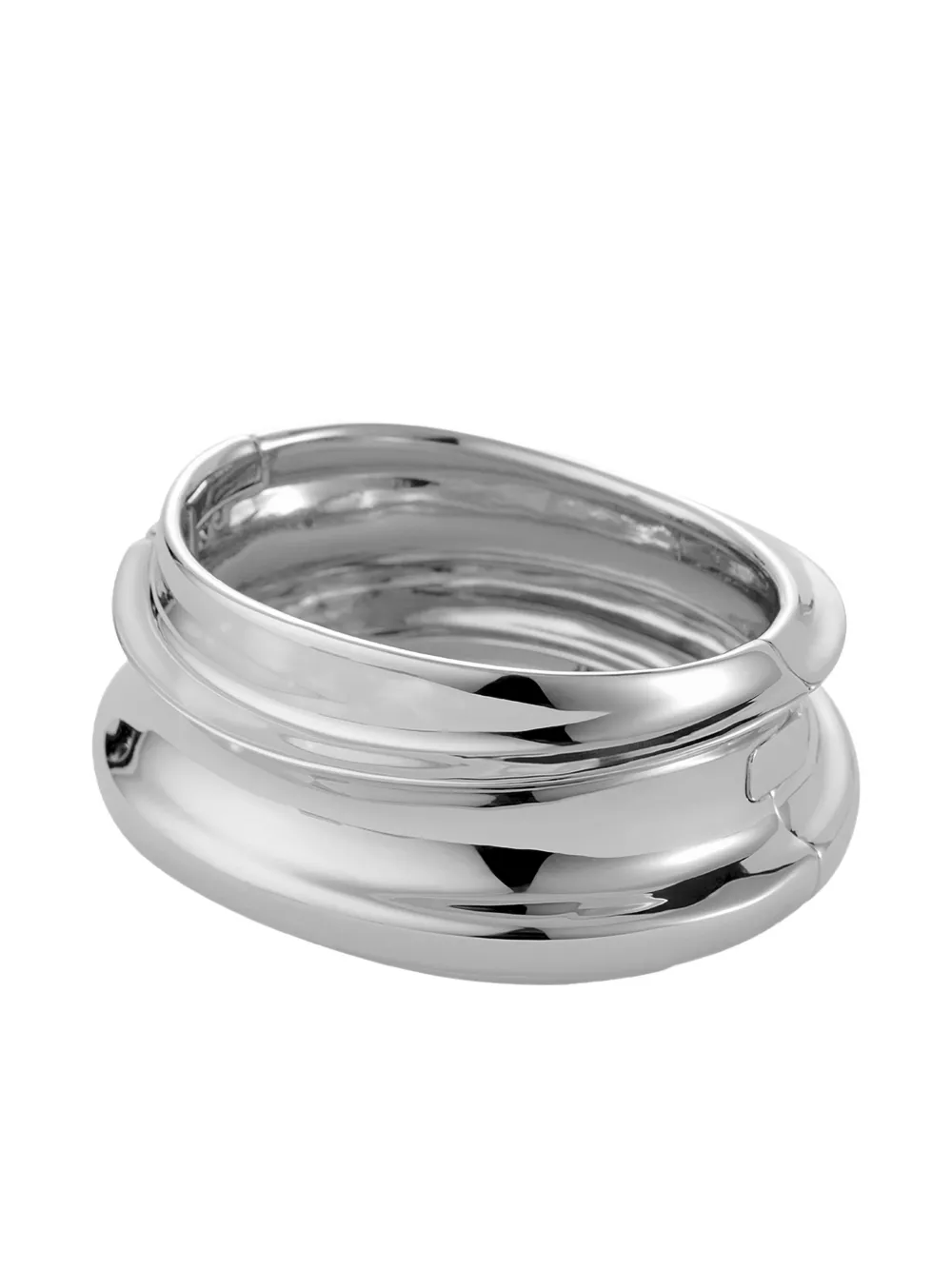 Jenny Bird Bracciale rigido Mega Lennon - Argento