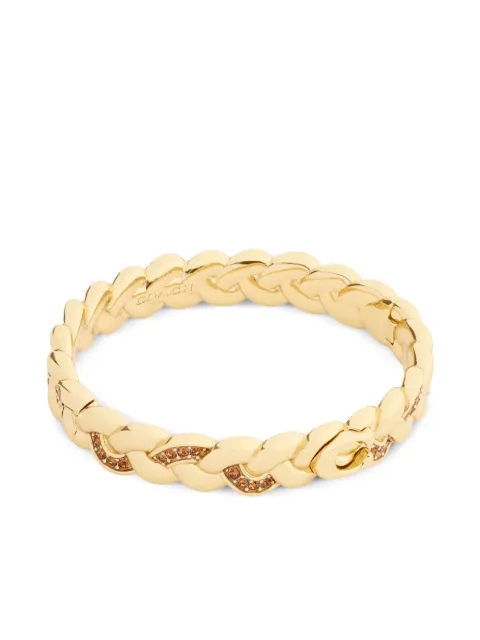 Coach Signature braided bracelet