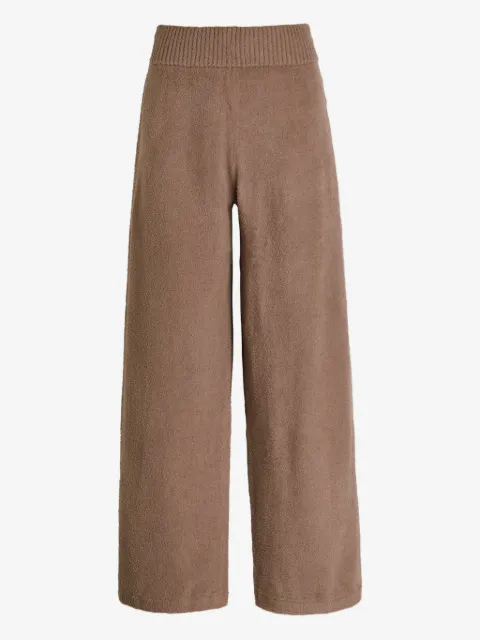 Eberjey pantalones anchos tejido de canalé