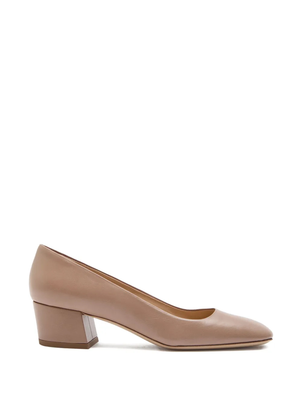Gabriela Hearst Agathe pumps met blokhak Beige