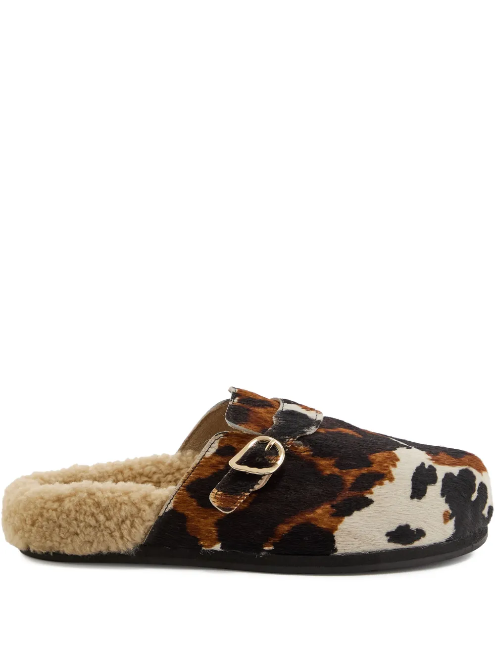 Ancient Greek Sandals Ballerine con fibbia Vasilitsa - Marrone