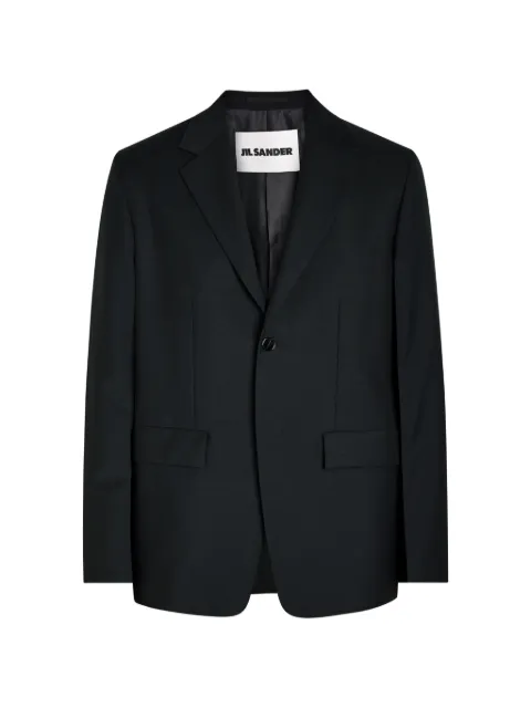 Jil Sander notched pocket blazer