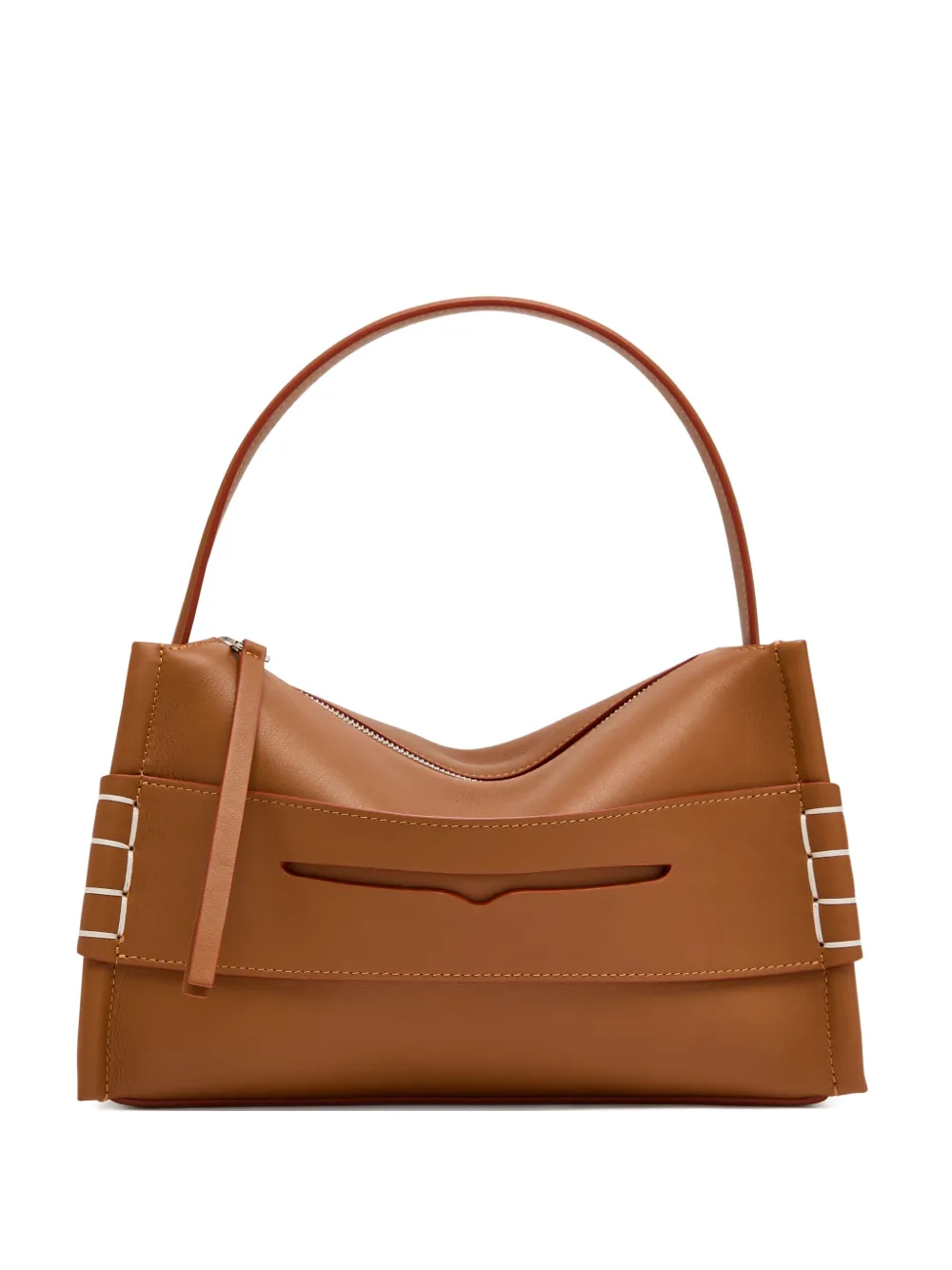 JW Anderson Loafer leather shoulder bag - Brown