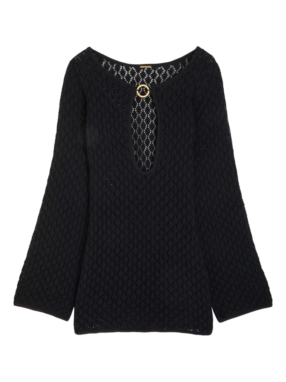 AWAY THAT DAY Abito Bimini traforato - Nero