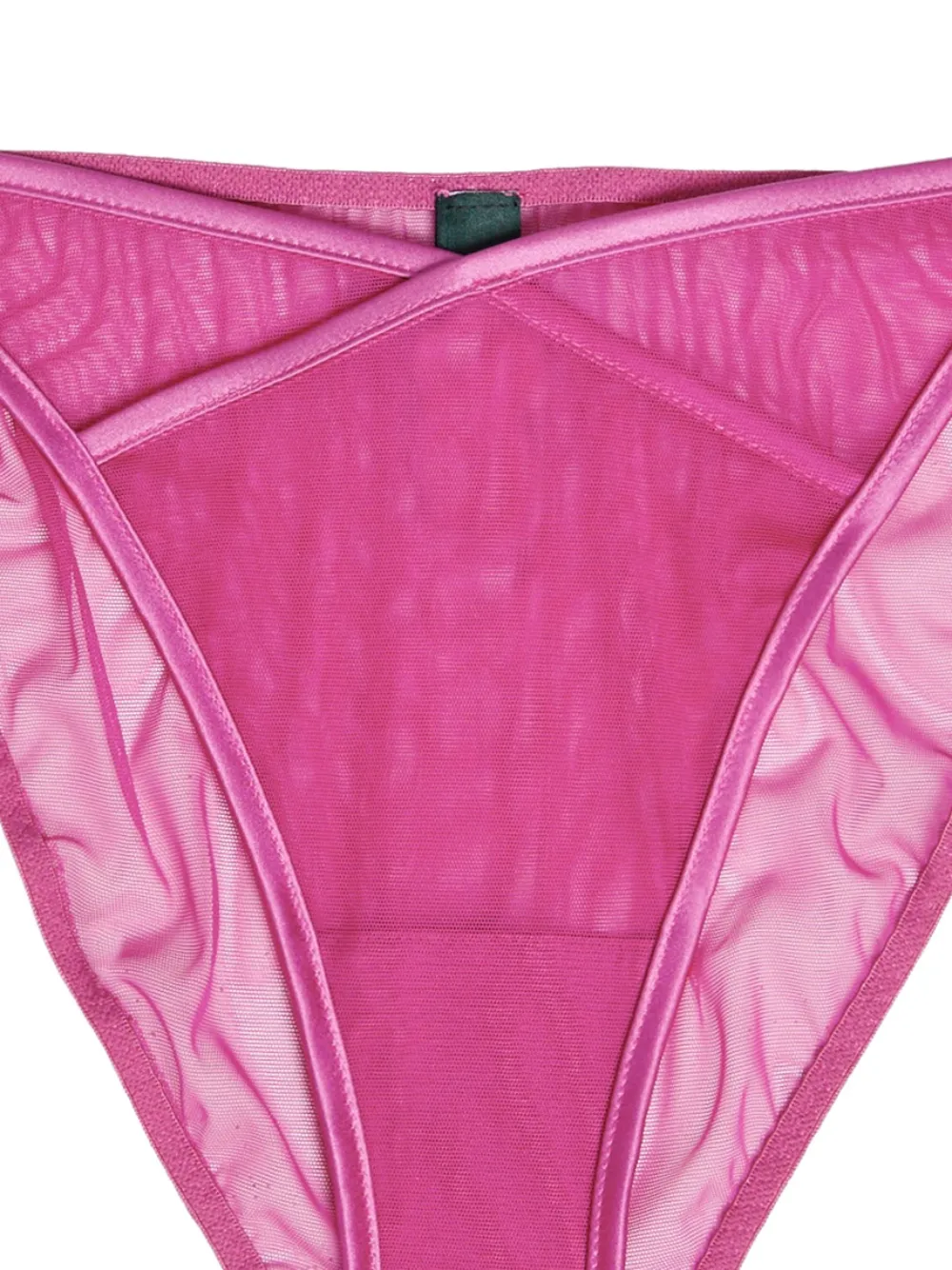 Fleur Of England Lola slip met mesh vlak - Roze