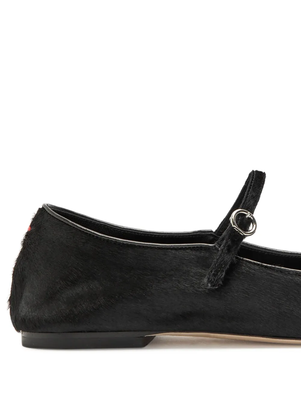 Aeyde strap ballet flats Zwart