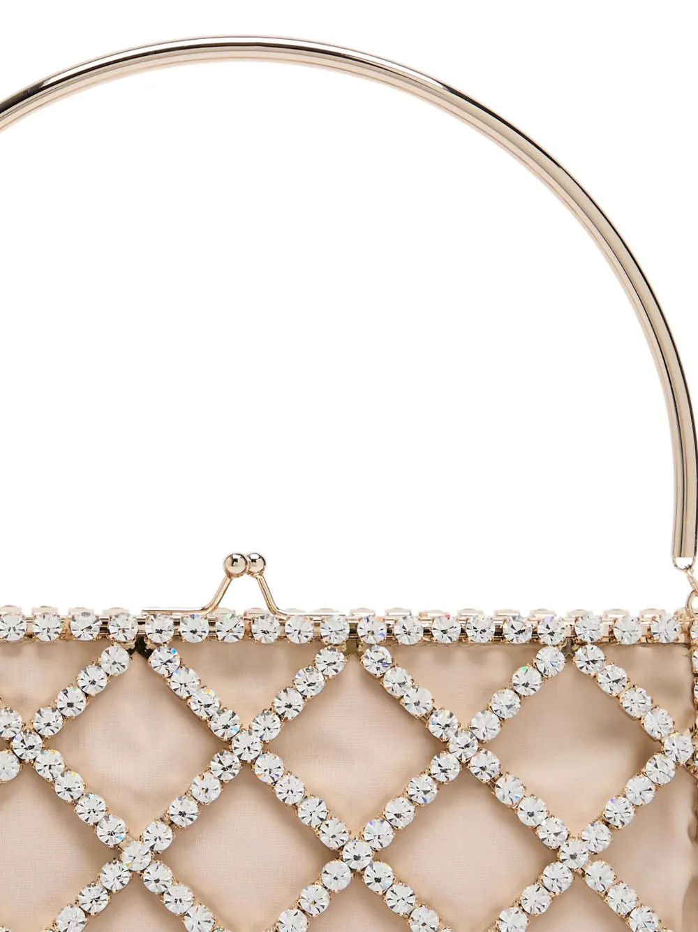 Garofano Crystal-Embellished Top-Handle Bag