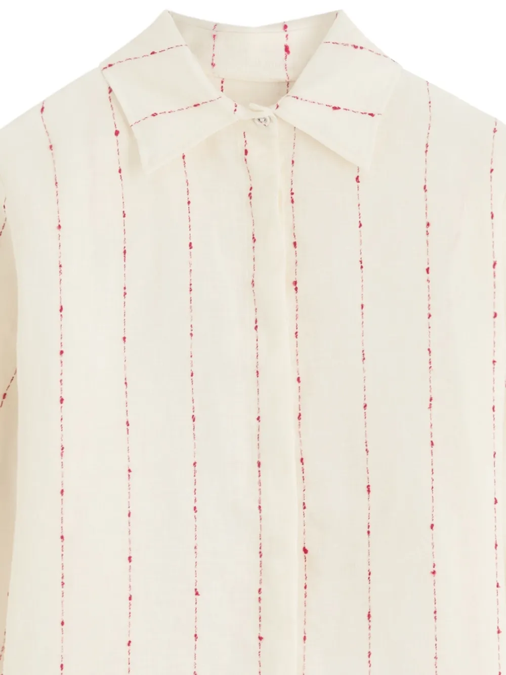 Casa raki Laia gestreepte blouse - Beige