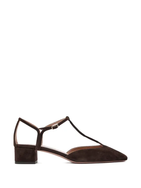 Aquazzura Sorbonne Tストラップ パンプス