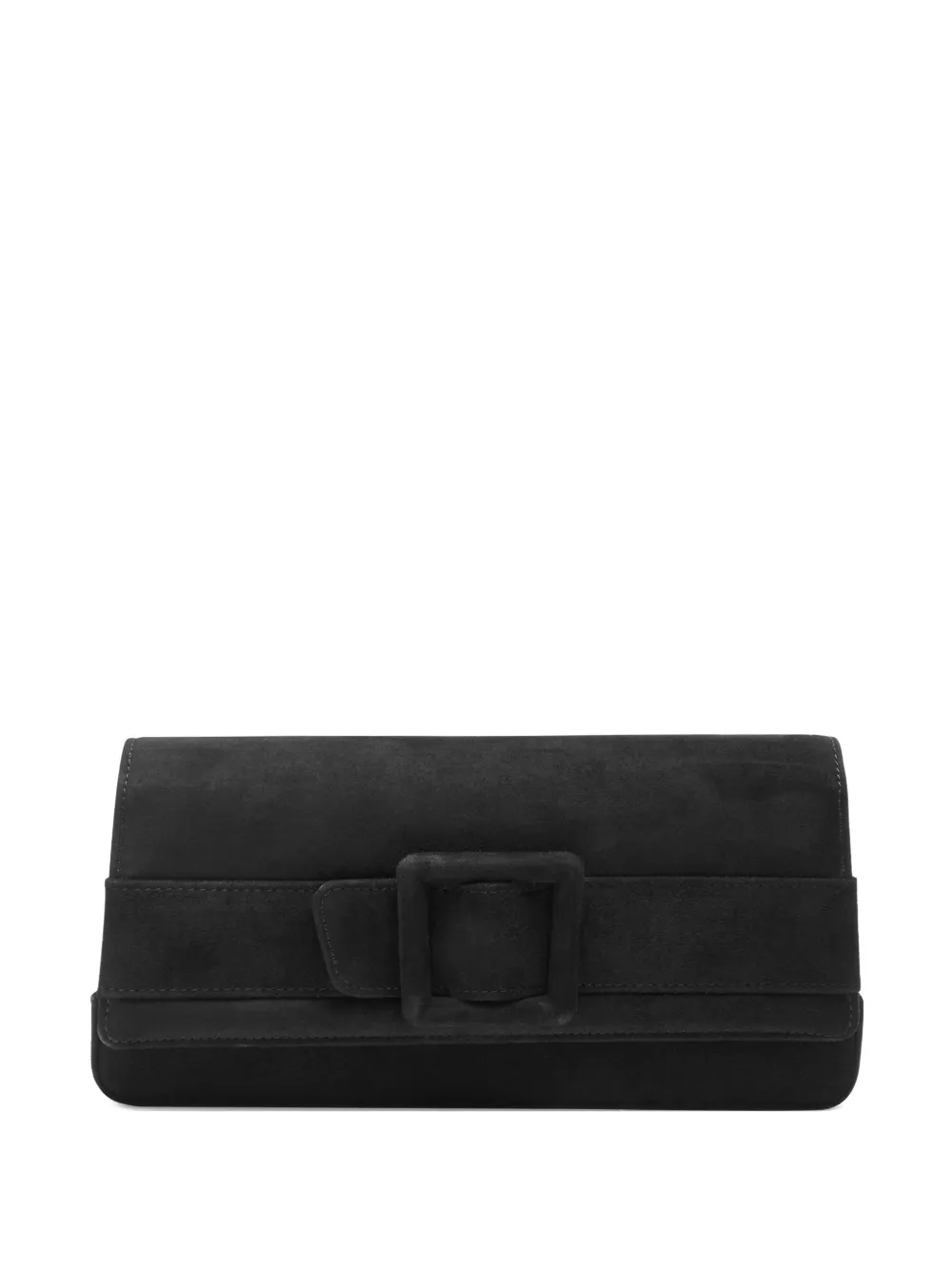 Manolo Blahnik Maygot buckle clutch bag - Schwarz