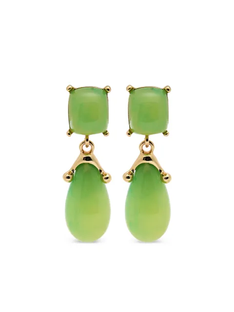Kenneth Jay Lane clip-on drop earrings