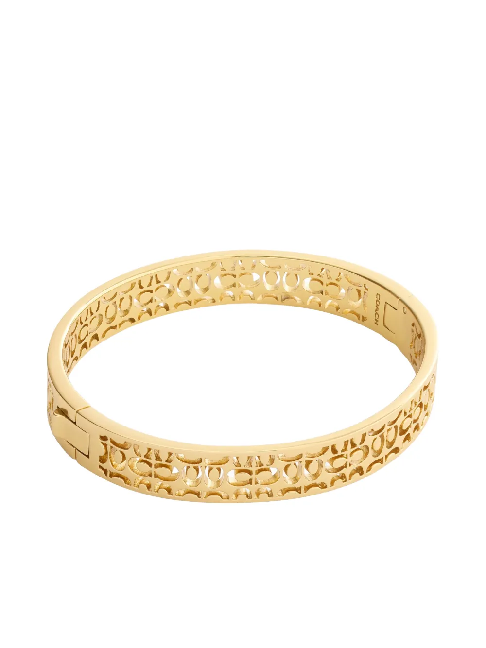 Coach patterned bangle - Oro