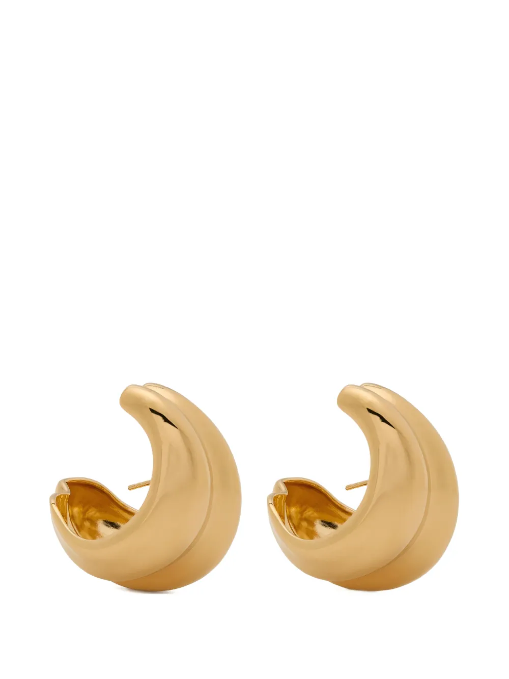 Nina Ricci sculptural earrings - Oro