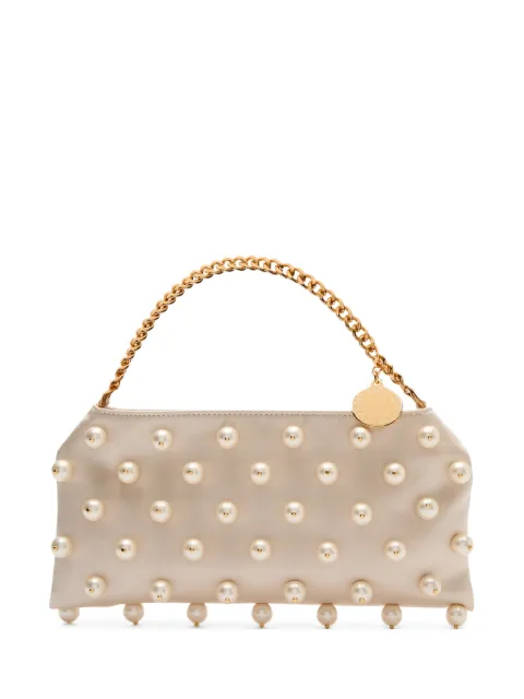 Stella McCartney pearl chain-handle tote bag
