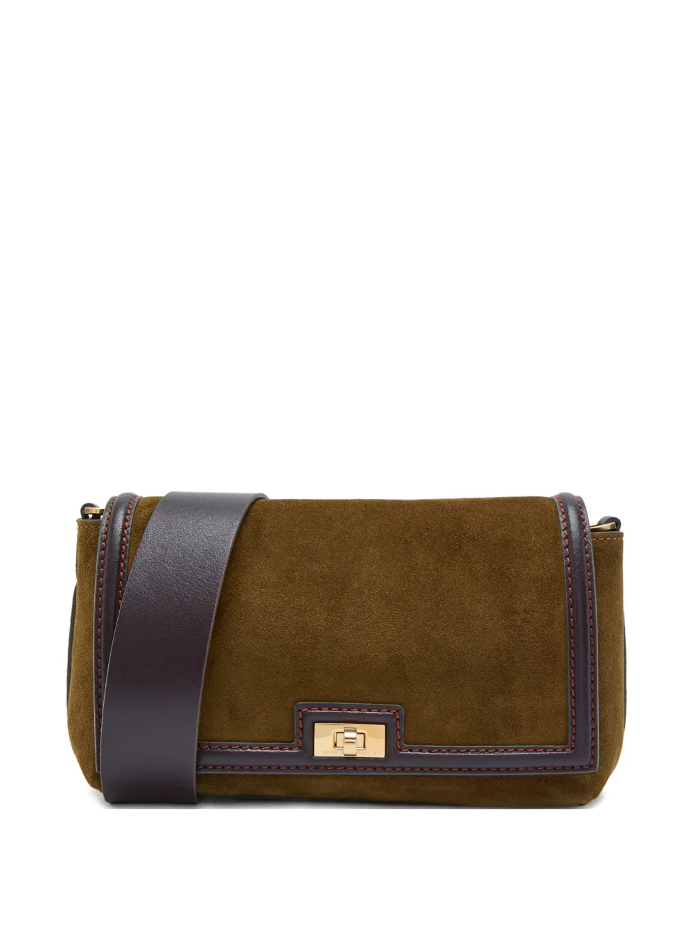 Anya Hindmarch Mortimer Frame cross body bag - Verde