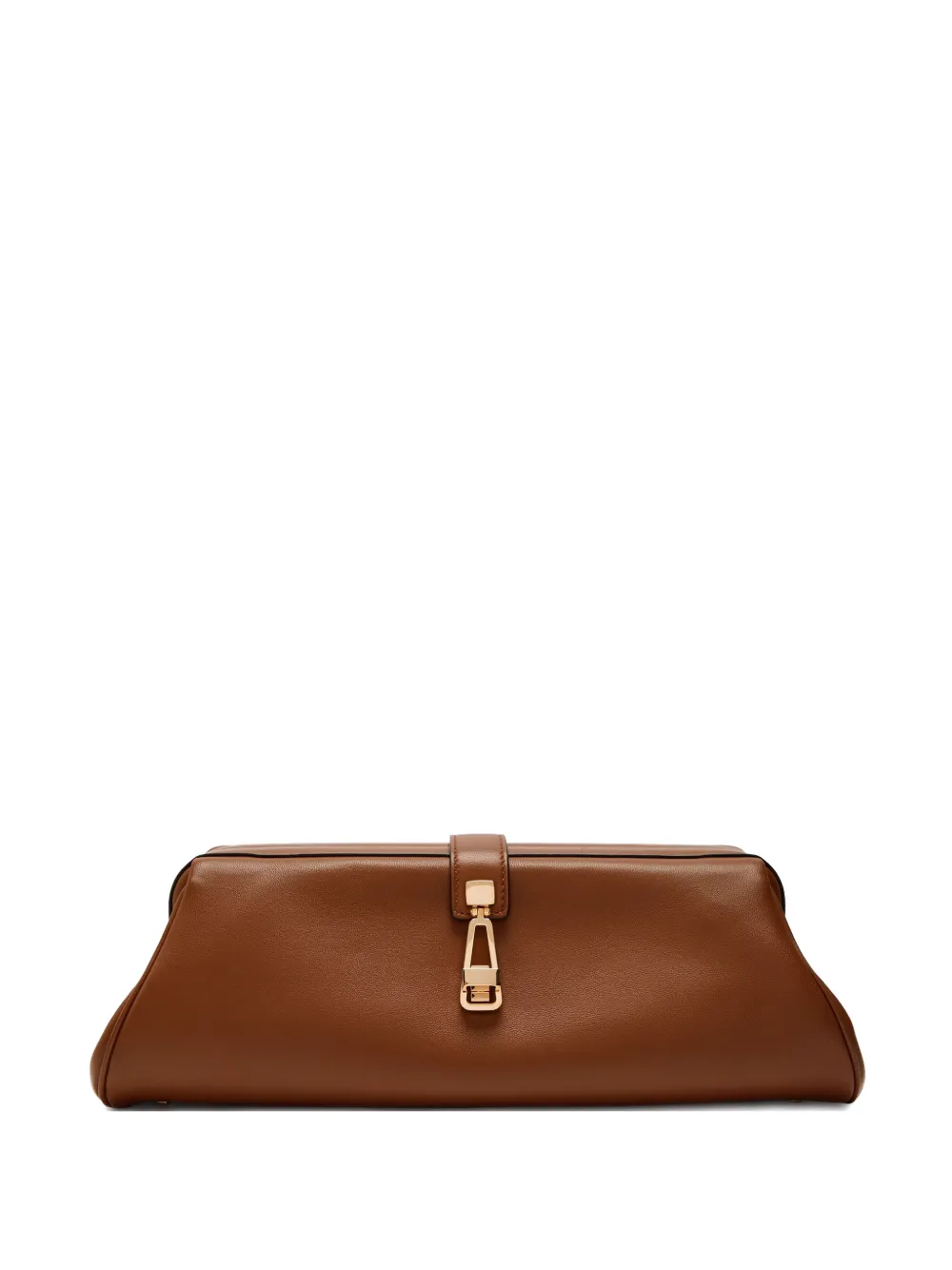 Gabriela Hearst Clutch Paola - Marrone