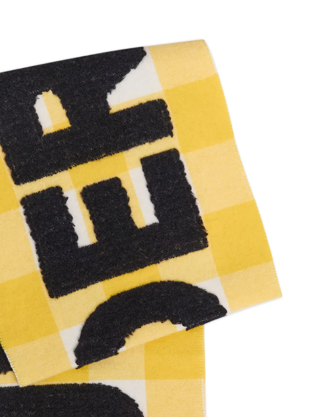 JW Anderson Geruite sjaal Geel