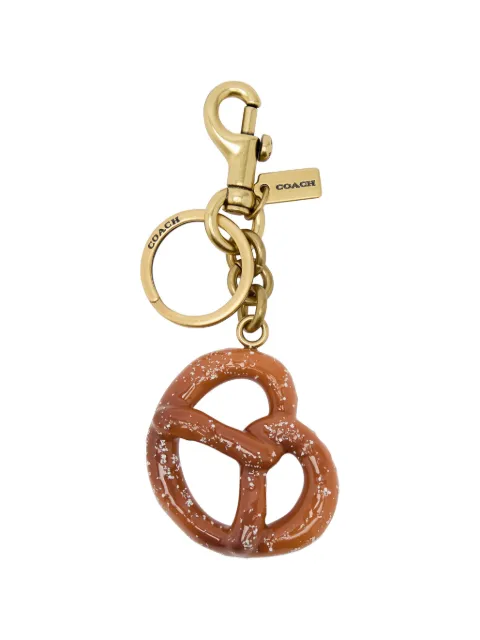 Coach small Pretzel bag charm