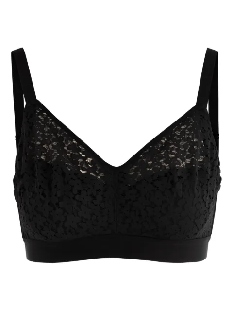Chantelle lace-overlay bra