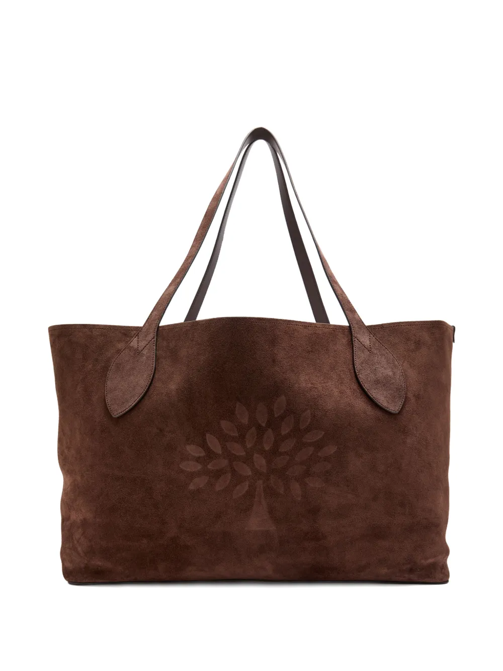 Mulberry tree motif tote bag - Bruin
