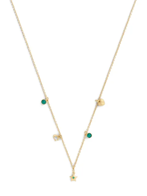 Coach star-pendant necklace
