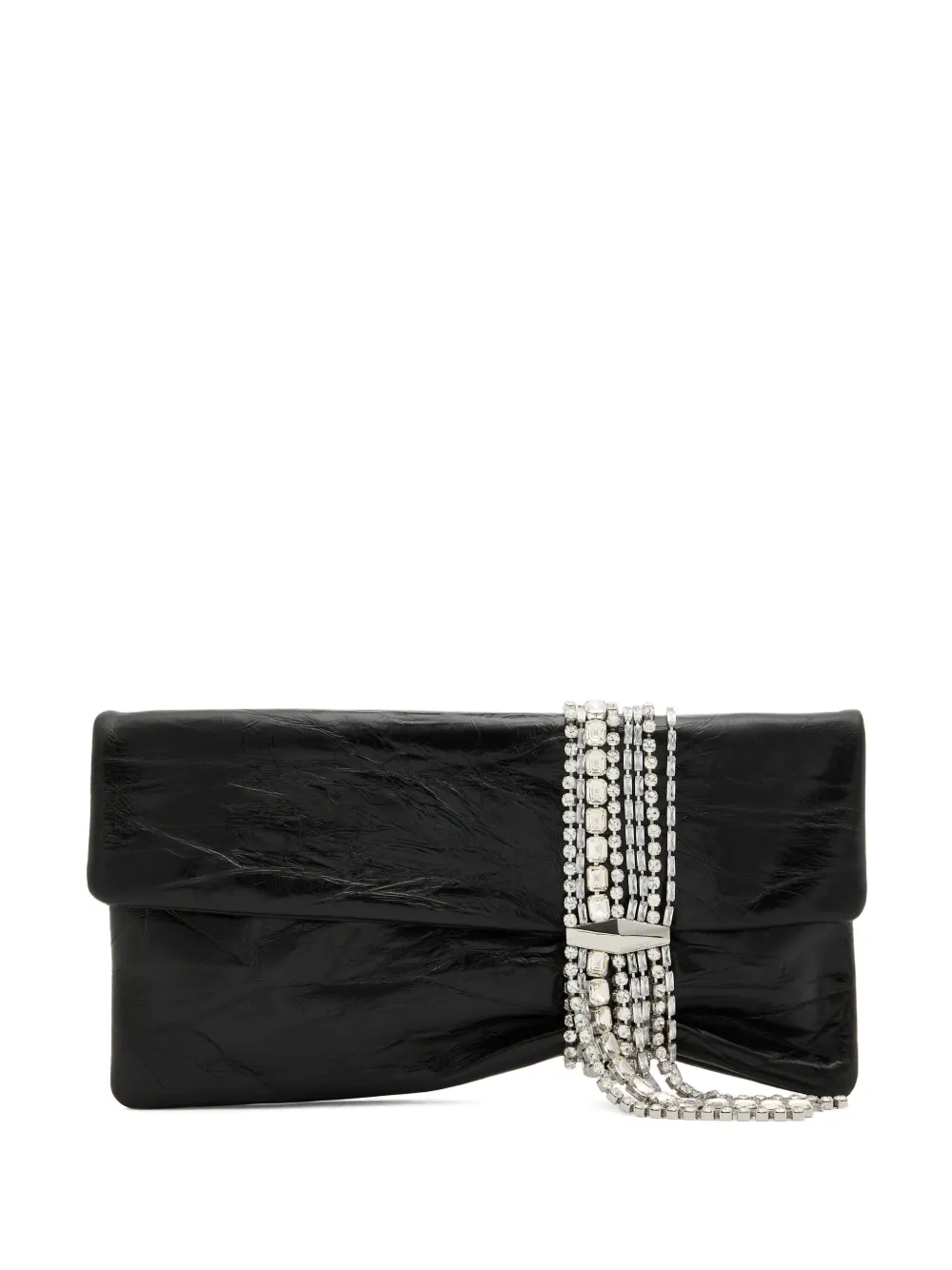 Jimmy Choo embellished clutch bag - Nero