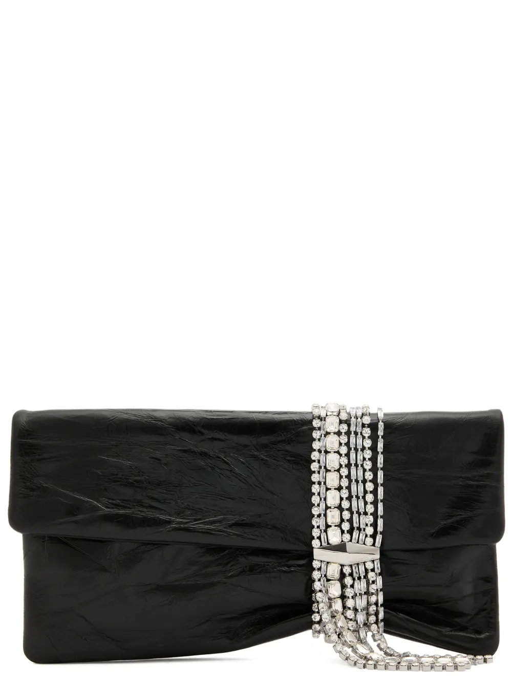 Jimmy Choo embellished clutch bag - Zwart