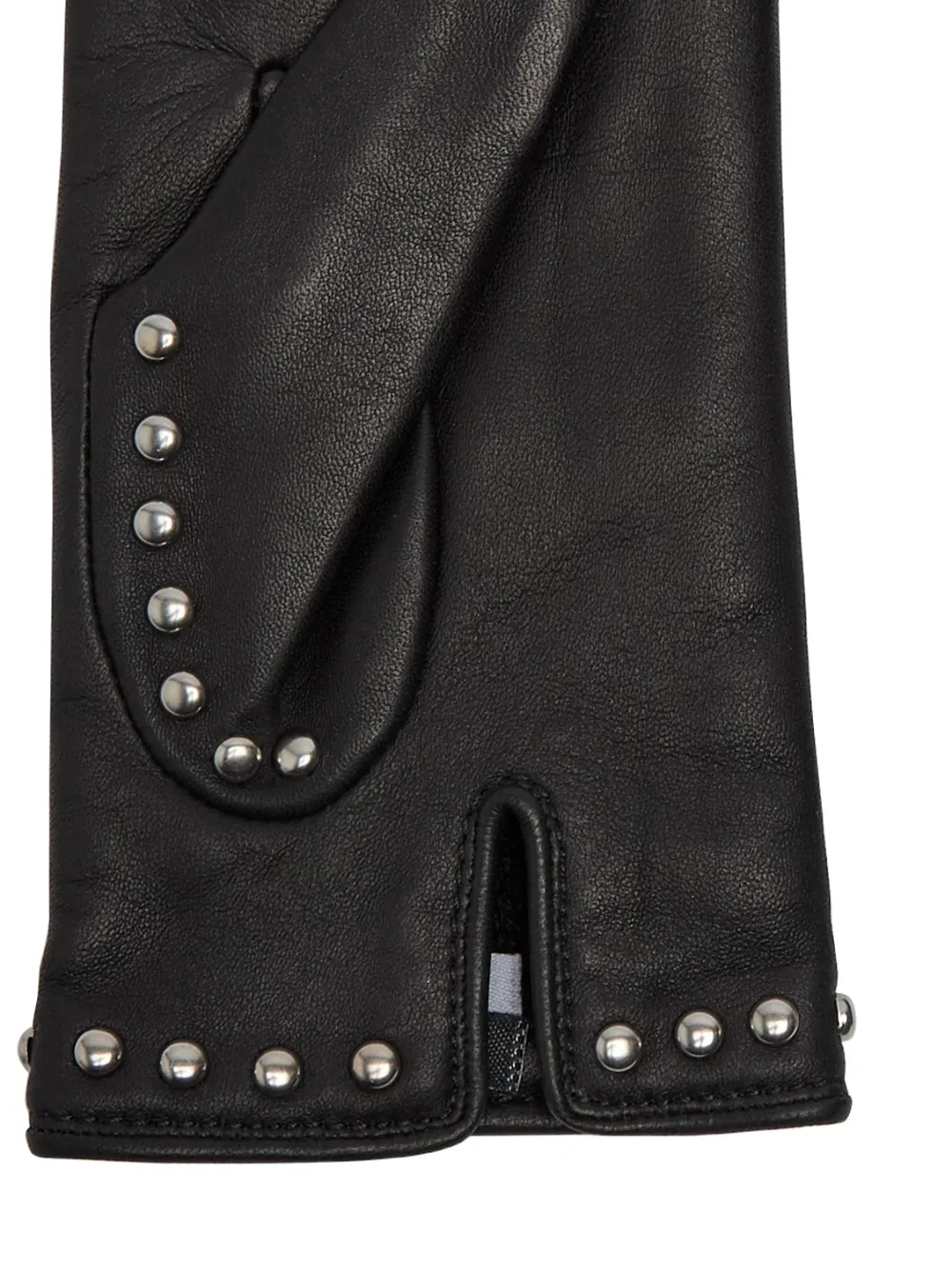 Agnelle Marianne handschoenen met studs - Zwart